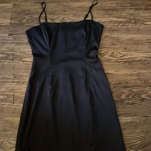 Silky Tight Brown Aritzia short dress